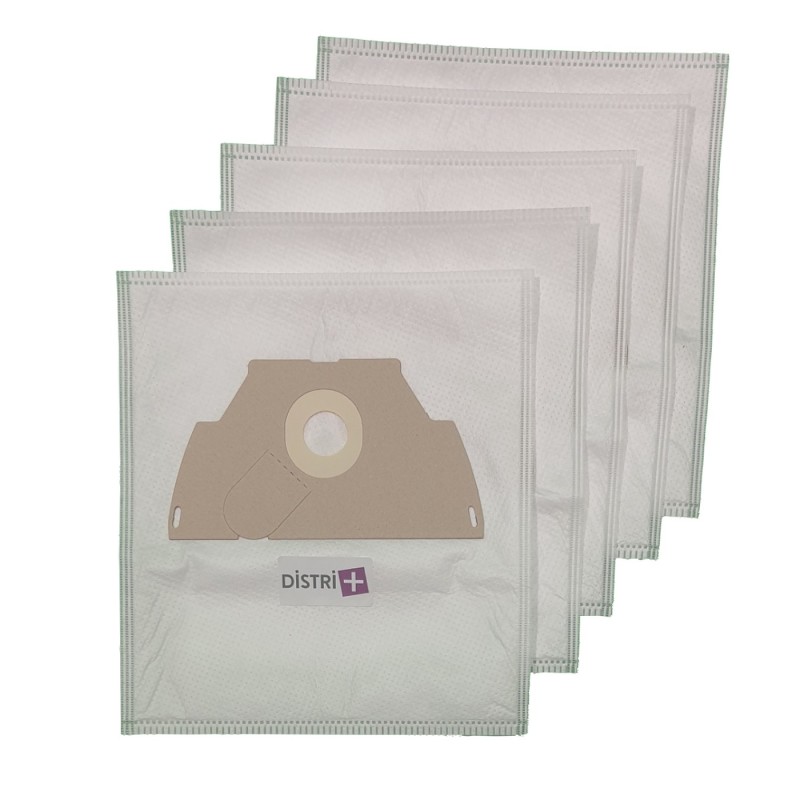 Distri+ - Sac aspirateur compatible ELECTROLUX MONDO, CONTOUR, E46, E49 - TORNADO ELYPS, GLOBE TROTTER... - La pochette de 5 sa