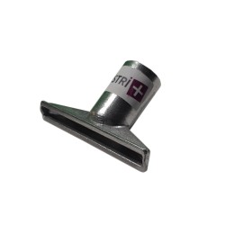 Distri+ - Suceur triangulaire en aluminium compatible pour aspirateur allant sur des tubes de diamètre 38mm
