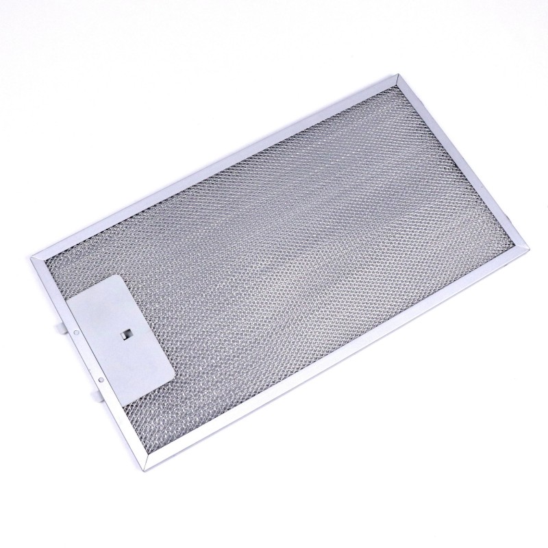 Distri+ - Filtre métal anti-graisse compatible avec hotte Bosch, De Dietrich, Neff, Siemens, Viva... Alternative pour référ