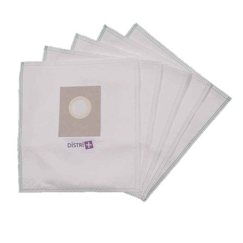 Distri+ - Sac aspirateur compatible AKA/EIO BS35, BSS36 - CHROMEX AT2001, CH148, CH255 -INDESIT - KALORIK... -La pochette de 5