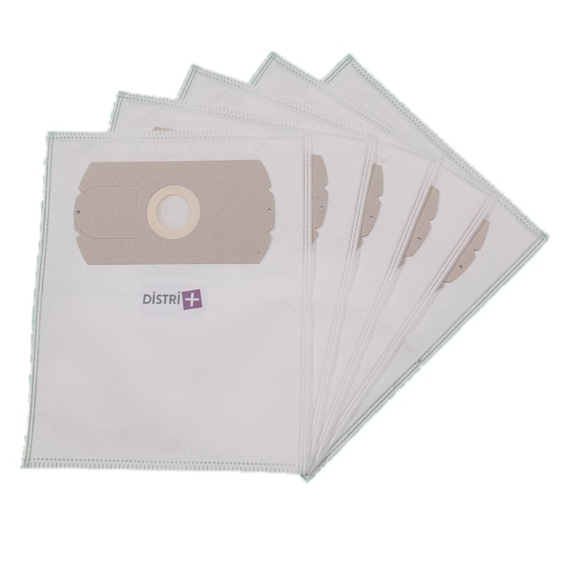 Distri+ - Sac aspirateur compatible ALTIC 1000, Automatic 1000 - CURTISS BR374 - FAGOR- FAKIR - KALORIK... - La pochette de 5 s