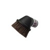 Distri+ - Brosse meuble ovale articulée en crin de cheval pour aspirateur allant sur des tubes de diamètre 32mm - Largeur 12cm