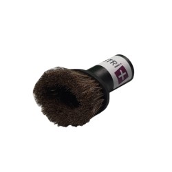 Distri+ - Brosse meuble ovale articulée en crin de cheval pour aspirateur allant sur des tubes de diamètre 32mm - Largeur 12cm