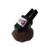 Distri+ - 2 en 1 Brosse meuble ronde en crin de cheval + suceur triangulaire pour aspirateur allant sur des tubes de diamètre 