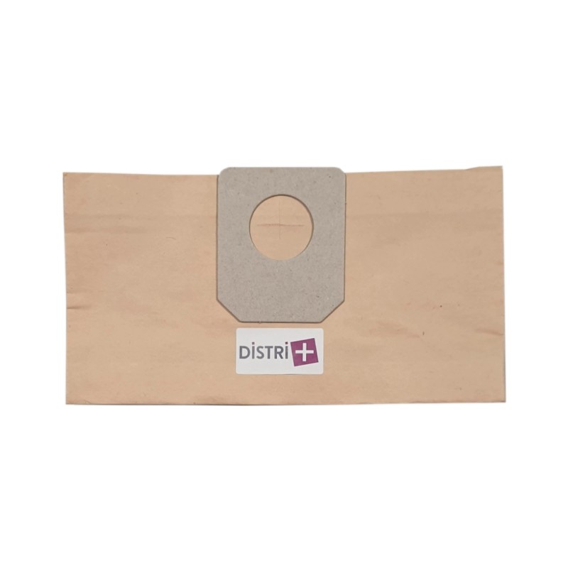 Distri+ - Sac aspirateur compatible EDER / FAKIR ZW1400-54 - JEKEN/JENKEN ZW1400-40 - TOKIWA ZW1400-54 - La pochette de 10 sacs