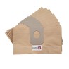 Distri+ - Sac aspirateur compatible EDER / FAKIR ZW1400-54 - JEKEN/JENKEN ZW1400-40 - TOKIWA ZW1400-54 - La pochette de 10 sacs