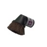 Distri+ - Brosse meuble ovale articulée en crin de cheval pour aspirateur allant sur des tubes de diamètre 35mm - Largeur 12cm
