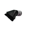 Distri+ - Brosse meuble rectangulaire pivotante pour aspirateur allant sur des tubes de diamètre 35mm - Dimensions : 6,5x4cm