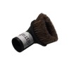 Distri+ - Brosse meuble ovale articulée en crin de cheval pour aspirateur allant sur des tubes de diamètre 37mm - Largeur 12cm