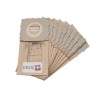 Distri+ - Sac aspirateur compatible AKA/EIO Confort 600 - DICAFF Confort, HSS009 - FIRSTLINE 4107-9, N8... - La pochette de 10 