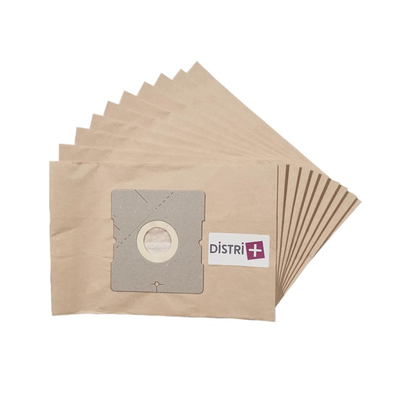 Distri+ - Sac aspirateur compatible BIRUM/BISSEL COCCINELLE- SANYO :SANYO COMPACT 1200 W. SC35, SC37, SC45 - La pochette de 1