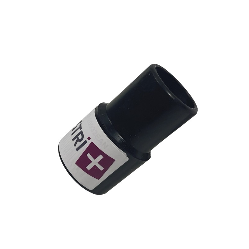 Distri+ - Embout antistatique pour aspirateur à visser sur flexible antistatique de diamètre 32mm intérieur et pour tube de