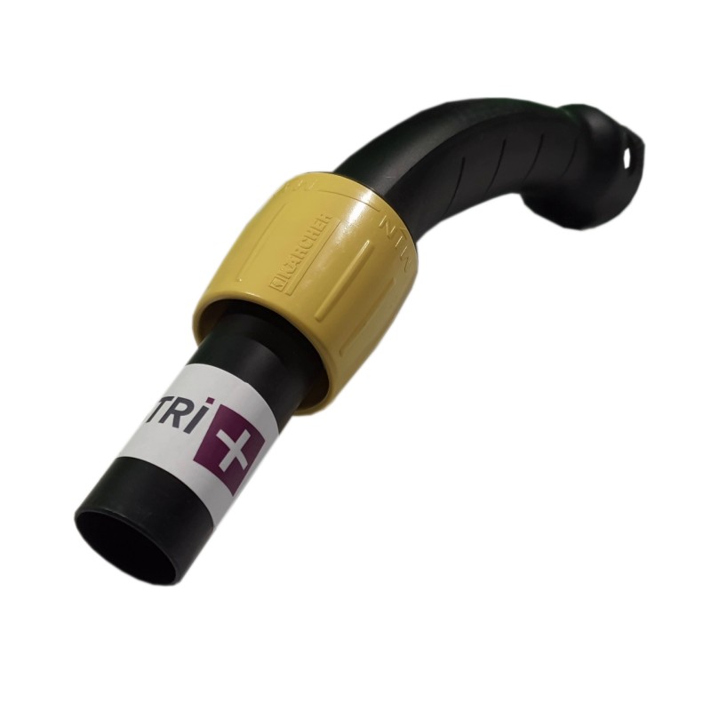 Distri+ - Poignée plastique à clipser d'origine pour aspirateurs Karcher 4.440-865.0, 44408650, BV5/1, T7/1, T9/1, T10/1... -
