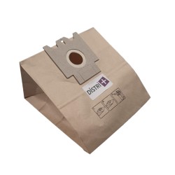 Distri+ - Sac aspirateur compatible avec Miele FJM, S246i, S261i, Série 300, Airclean, Bluemagic. - pochette de 10 sacs papier
