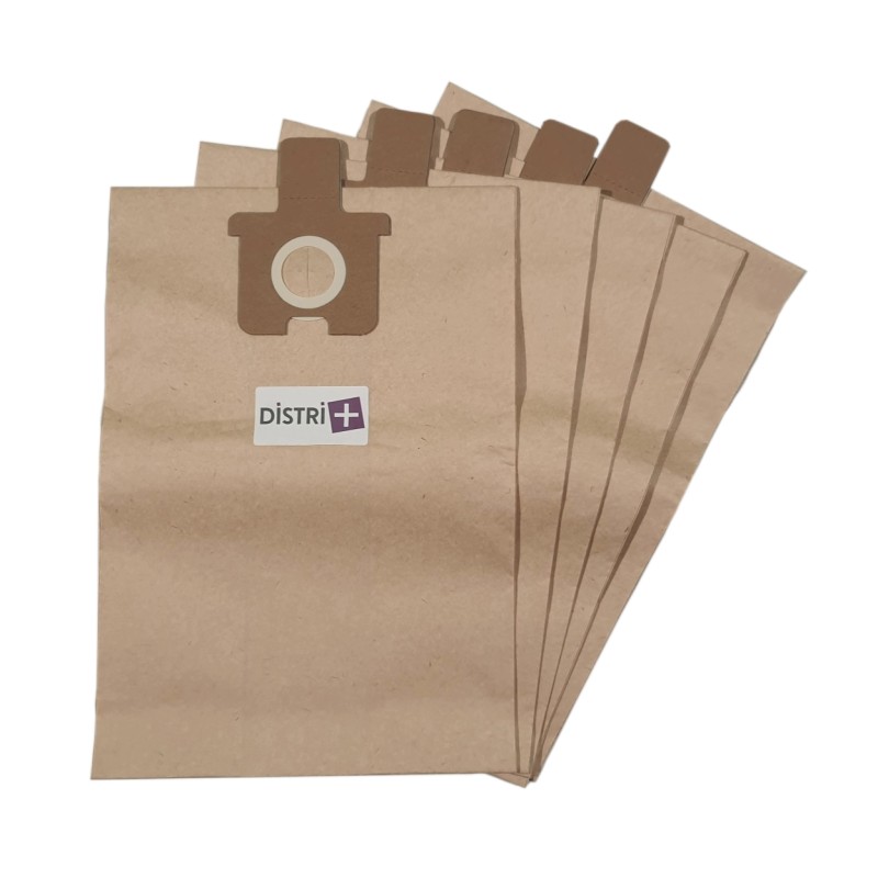 Distri+ - Sac aspirateur compatible avec PANASONIC - NATIONAL : MC510 MC557, 561N, 562, 571, 572, 631 - La pochette de 5 sacs p