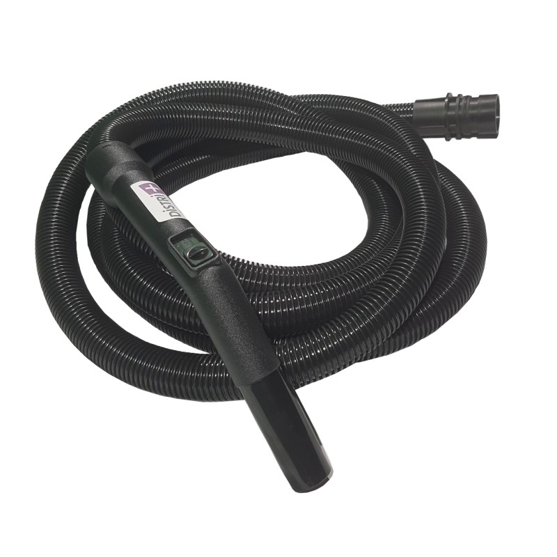 Distri+ - Flexible complet compatible pour aspirateur Argos 1415 - Soteco / ICA G27EP, GP1/16, Yes Pro... - Longueur : 3m - Dia