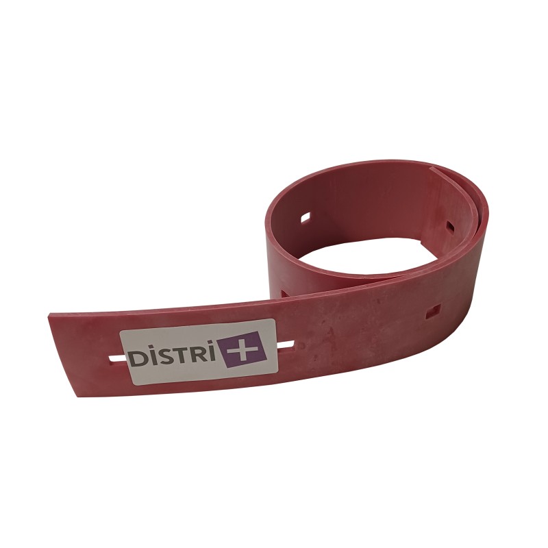 Distri+ - Raclette avant en latex 33 Shore compatible pour autolaveuse EUREKA E36, E36B, E36C - Alternative pour référence d'
