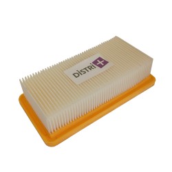 Distri+ - Filtre plissé plat compatible avec aspirateur KARCHER WD7, WD7000, WD7200, WD7300, WD7500, WD7700P, WD7800 ecologic 