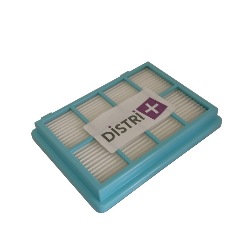 Distri+ - Filtre de sortie anti-allergènes HEPA compatible avec aspirateurs Philips PowerPro Compact, PowerPro City, PowerPro