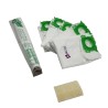 Distri+ - Lot de 2 filtres + 8 sacs microfibre compatibles pour aspirateurs SEBO X (Série)