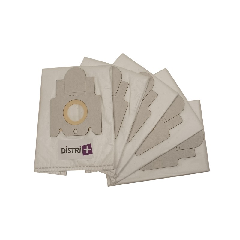 Distri+ - Sac aspirateur compatible avec MIELE S140 à S165, S168, S190, S198, TYP E, TYP K/K, ALLERGY CONTROL - La pochette de