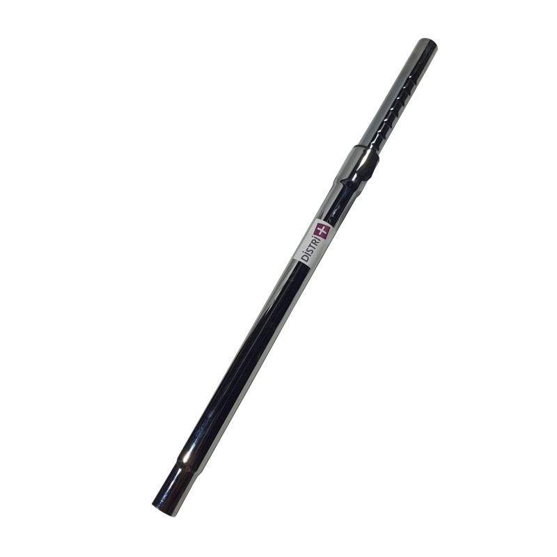 Distri+ - Tube telescopique métal en acier chromé pour aspirateur - Diamètre : 32mm - Longueur 60cm à 100cm