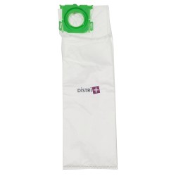 Distri+ - Sac aspirateur compatible ARGOS TS31, TS37 - SEBO X1 à X5, XP1 à XP3, 370, 470, C1 à C3 - ... - La pochette de 5 s