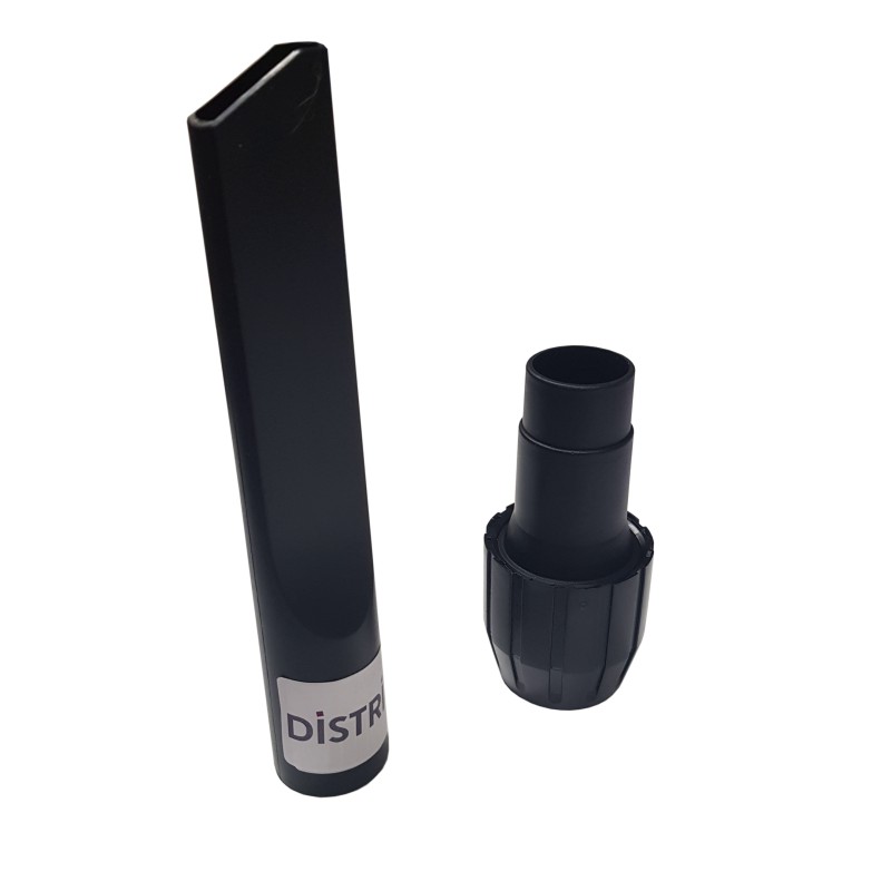 Distri+ - Suceur long plat universel pour aspirateur allant sur des tubes de diamètre 30 à 38 mm - Longueur : 21 cm