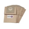 Distri+ - Sac aspirateur compatible BLUESKY / BLUEWIND / CARREFOUR BVC818, CVC869-10 - FAR CH818, CH846... - La pochette de 10 