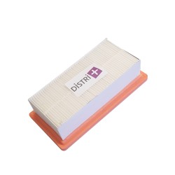 Distri+ - Filtre plissé plat compatible pour aspirateur KARCHER AD2, AD3, AD4, AD3000, AD3200, 6.415-953.0, 64159530