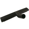 Distri+ - Brosse à roulettes pour aspirateur à poussières - Longueur : 360 mm - Capteur tous sols avec bandes brosse et roul