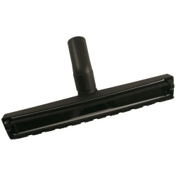 Distri+ - Brosse à roulettes pour aspirateur à poussières - Longueur : 360 mm - Capteur tous sols avec bandes brosse et roul