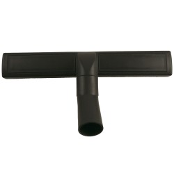 Distri+ - Brosse à roulettes pour aspirateur à poussières - Longueur : 360 mm - Capteur tous sols avec bandes brosse et roul