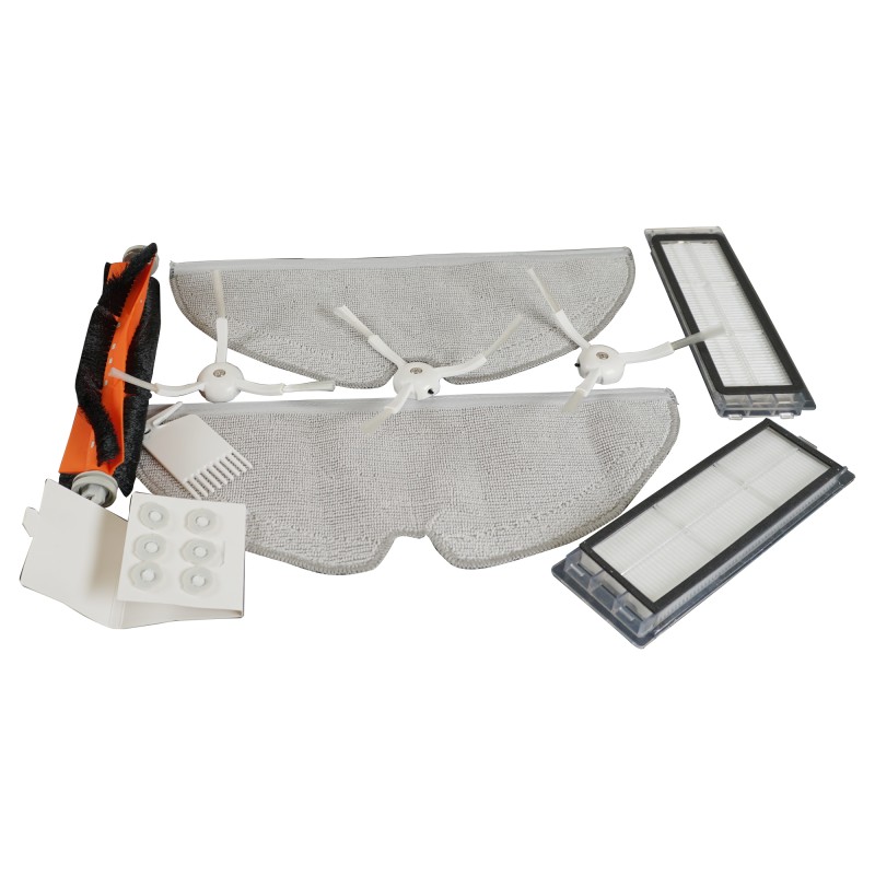 Distri+ - Kit de remplacement pour aspirateur robot - Compatible avec Xiaomi Robrock - Xiaowa