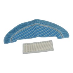 Distri+ - Kit de remplacement pour aspirateur robot - Compatible avec Cecotec Conga série 1090