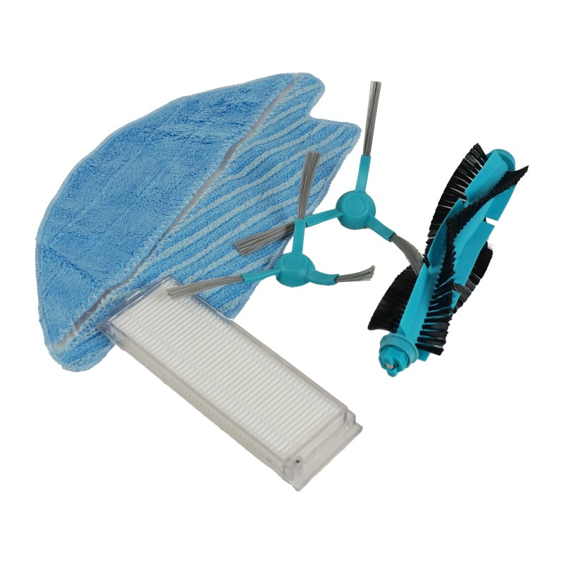Distri+ - Kit de remplacement pour aspirateur robot - Compatible avec Cecotec Conga (3290 à 3790)