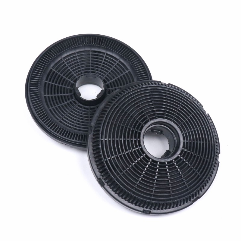 Lot de 2 filtres à charbon pour hotte aspirante – Compatibles Beko, Grundig – alt. aux réf. d'origine 12026343, 9197060046