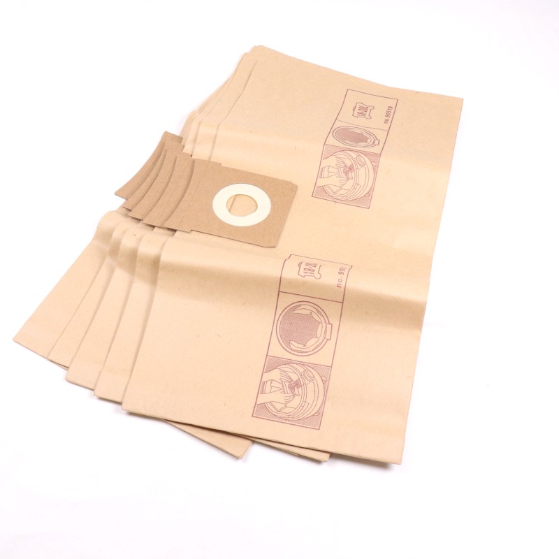 Lot de 5 sacs aspirateur papier compatibles Aquavac Goblin PLUS 1000 Pro 200 – Titan VAC350 VAC351