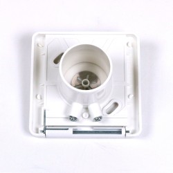 Prise d’aspiration centralisée avec couvercle carré 9 x 9 cm – Coloris blanc