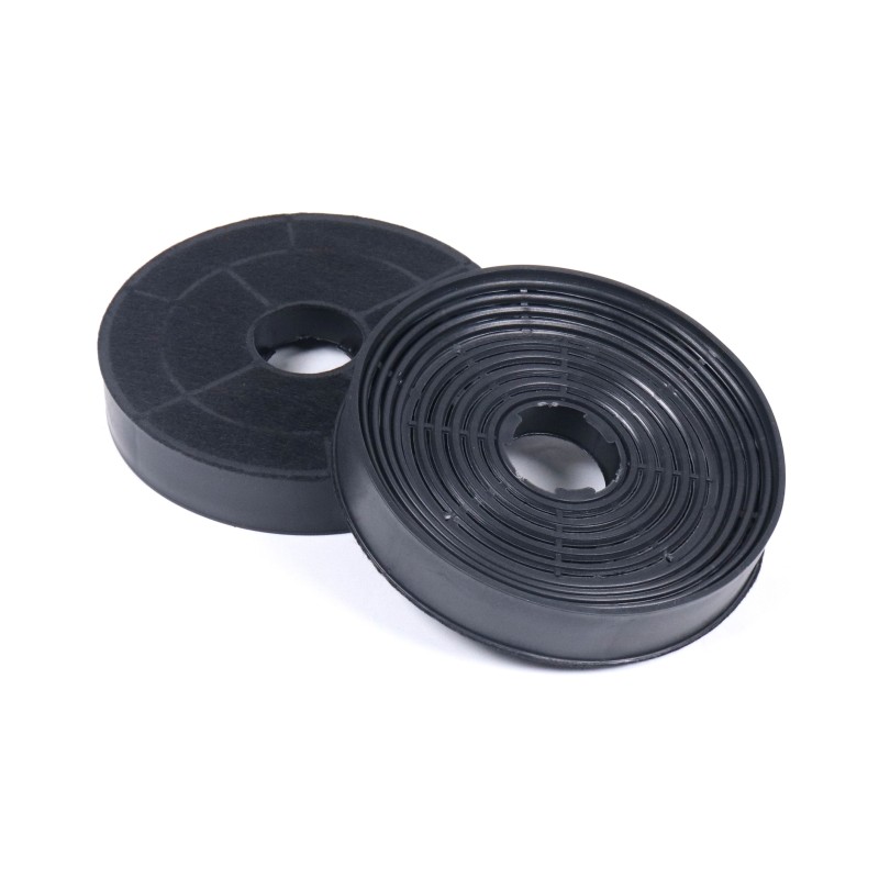 Lot de 2 filtres charbon compatibles hottes Arçelik, Beko, Esty, Hotpoint... Alt. réf. d'origine YT971.1190.01, YT971119001