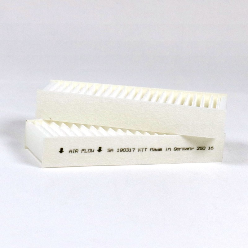 Lot de 2 Filtres à Poussières Charbon Moteur pour Aspiration Centralisée CYCLVAC – alternative à la ref. d'origine TDFILHEC2