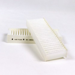 Lot de 2 Filtres à Poussières Charbon Moteur pour Aspiration Centralisée CYCLVAC – alternative à la ref. d'origine TDFILHEC2