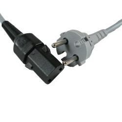 Câble d’alimentation aspirateur compatible Nilfisk Alto GM80 GM90 GM100 GS80 VP300 VP600 Saltix 10 – Soremap S12 – Tennant V6