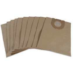 Lot de 10 Sacs Aspirateur Papier Compatibles BESTRON/DILEM MAESTRO, OPTIMO, QUINTO – ETA – CHROMEX AZUR – FAKIR – FAM