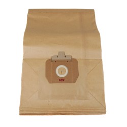 Lot de 10 Sacs Aspirateur Papier Compatibles TASKI Bora 12, Vacumat 12, Vento 15 – CLEANFIX SW20, SW21