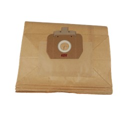 Lot de 10 Sacs Aspirateur Papier Compatibles TASKI Bora 12, Vacumat 12, Vento 15 – CLEANFIX SW20, SW21