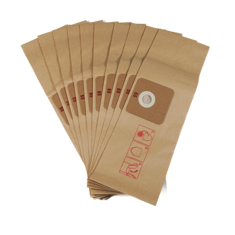 Lot de 10 sacs aspirateur papier compatibles Ecolab Floormatic Bluevac 11, Argos 142, Argos 1414, Cleanfix S10 S12