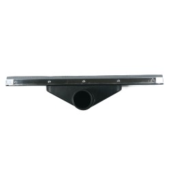Suceur liquide avec bandes caoutchouc pour aspirateur – Embout droit compatible cannes en S Ø38 mm – Idéal sols humides