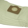 Lot de 5 sacs aspirateur microfibre compatibles ICA Soteco : BOX, GP1, SA147, YES PRO, YP1300/16 – Rowenta