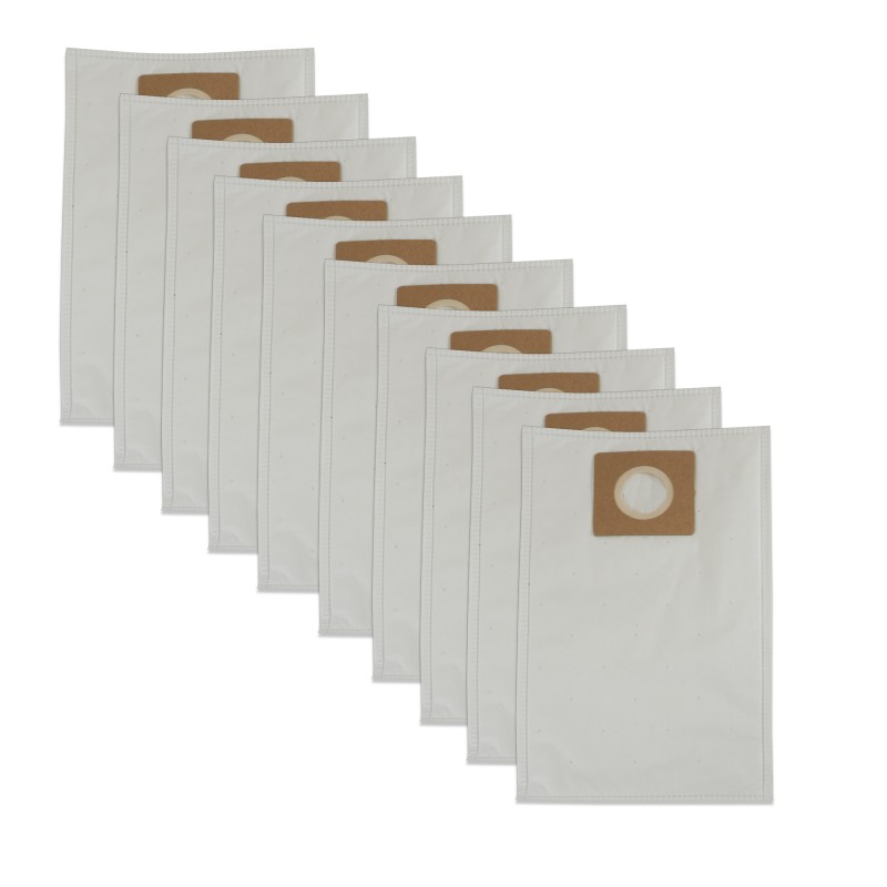 Lot de 10 sacs aspirateur microfibre compatibles Makita DVC660 DVC665 – alternative à la réf. d'origine 191C26-2